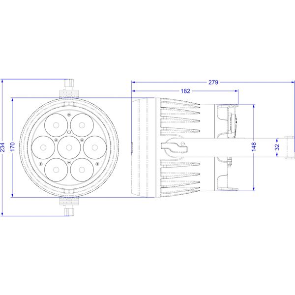 Briteq BTI Akkubeamer 17