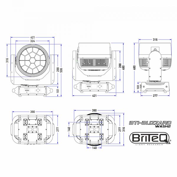 Briteq BTI Blizzard Wash 2 16