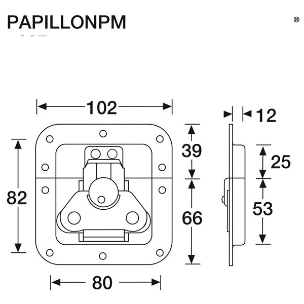 Hilec - Vlindersluiting Medium 02