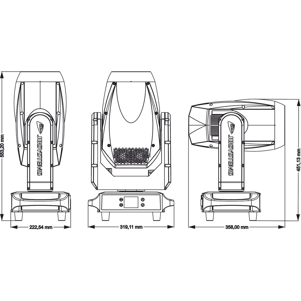 JB Systems - Rival Spot 08 JB Systems - Rival Spot 08