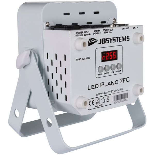 JB Systems LED Plano 7FC Wit 02