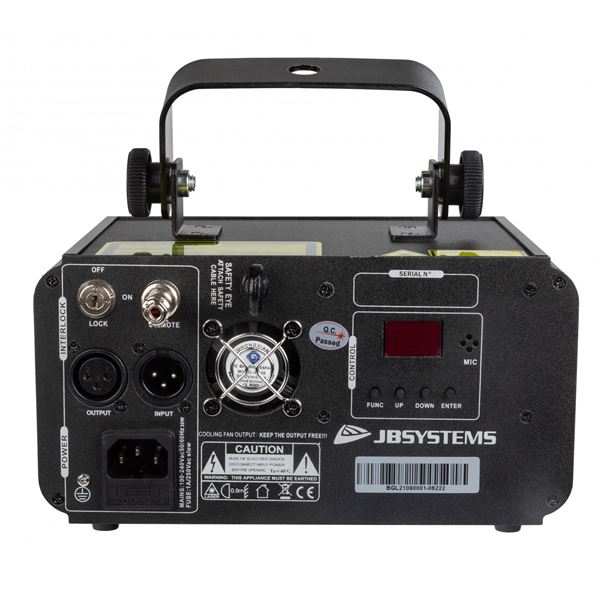 JB Systems Spyder RGB Laser 02 JB Systems Spyder RGB Laser 02