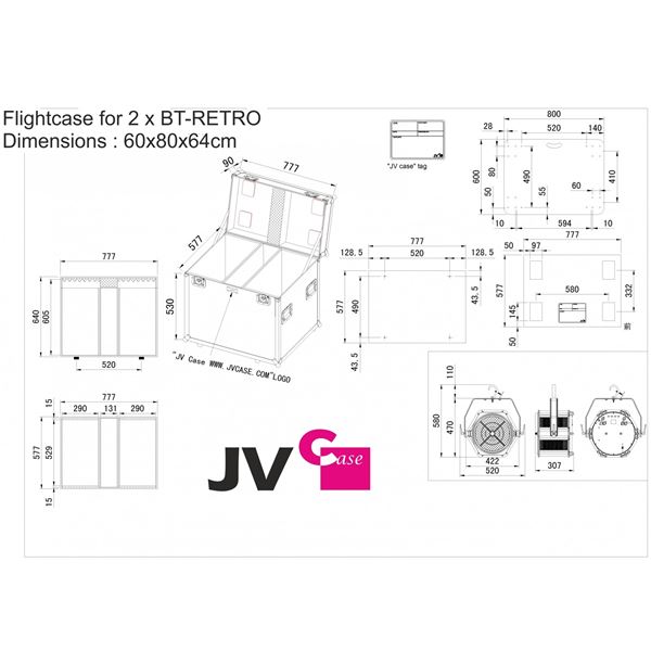 JV Case Briteq 2X BT Retro 06