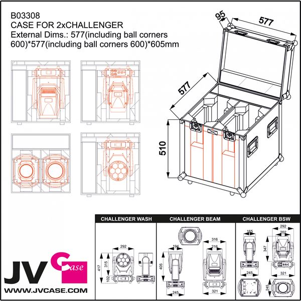 JV Case Flightcase 2x Challnger 05