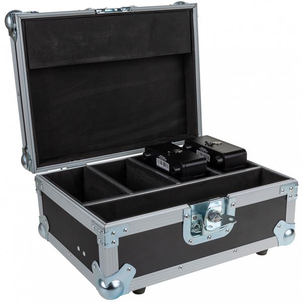 JV Case Flightcase voor 4x Accu Decolite 03