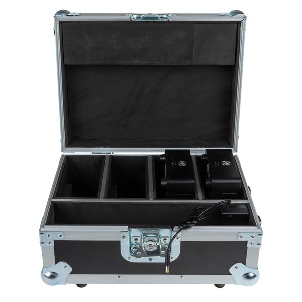 JV Case Flightcase voor 4x Accu Decolite 04
