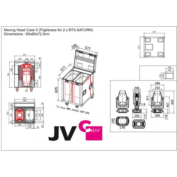 JV Case Moving Head Case 5 05