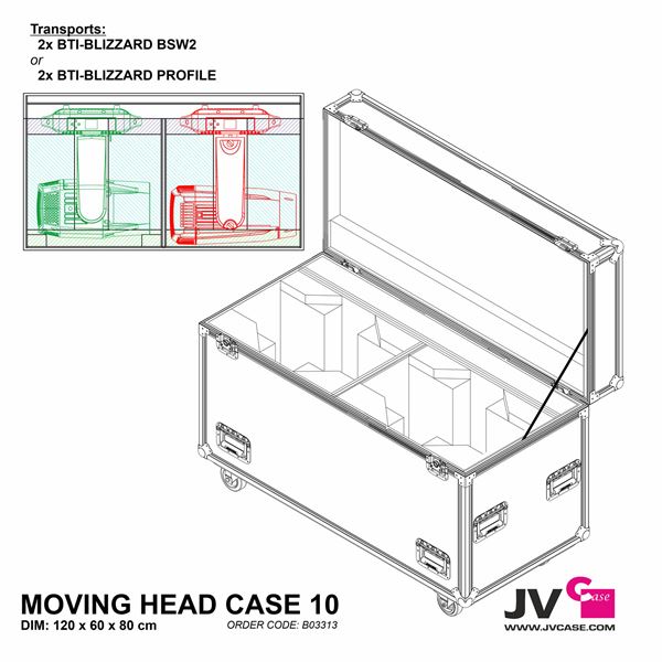 Moving Head Case 10 05