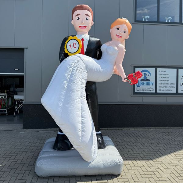 Opblaas Bruidspaar