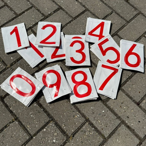 Badges 1 t/m 0